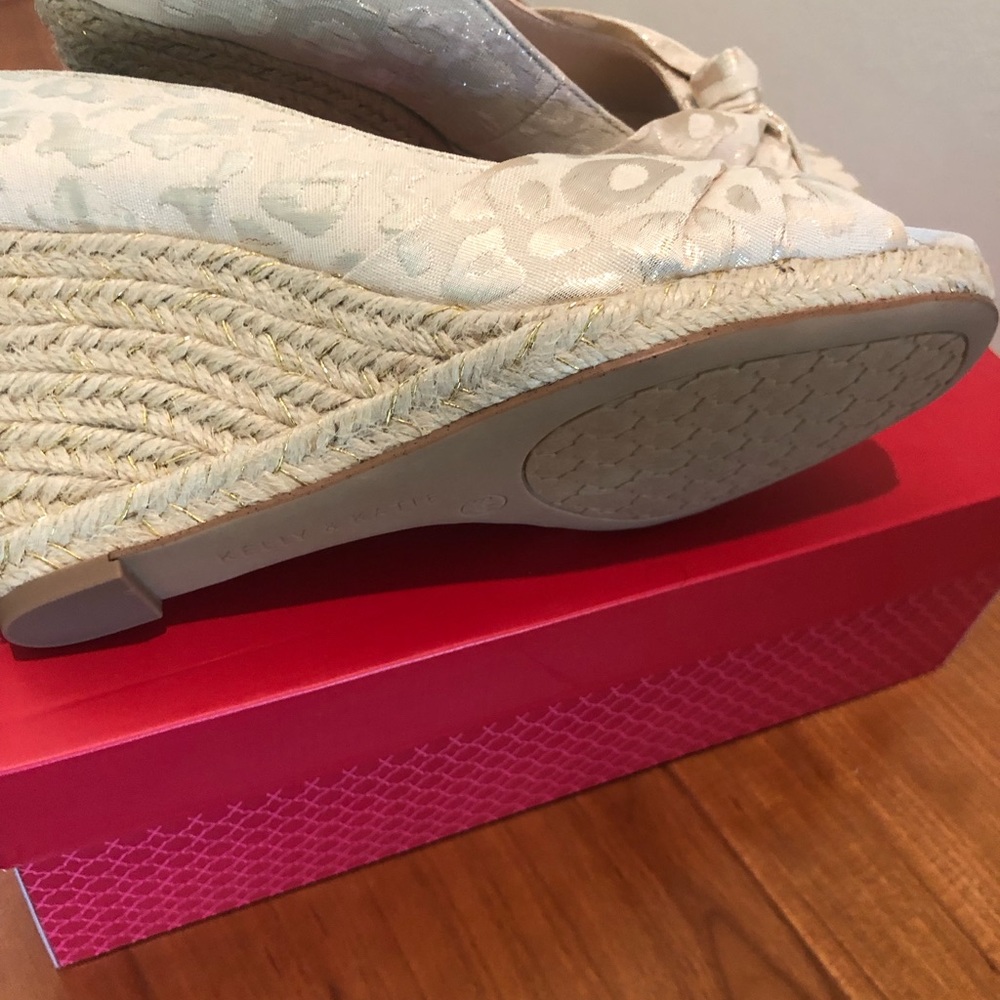 Beautiful gold sandals